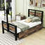Lit avec rangement ouvert Coleridge-1824069731
