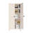 71'' 2 Shapely Door Cabinet With Lock
