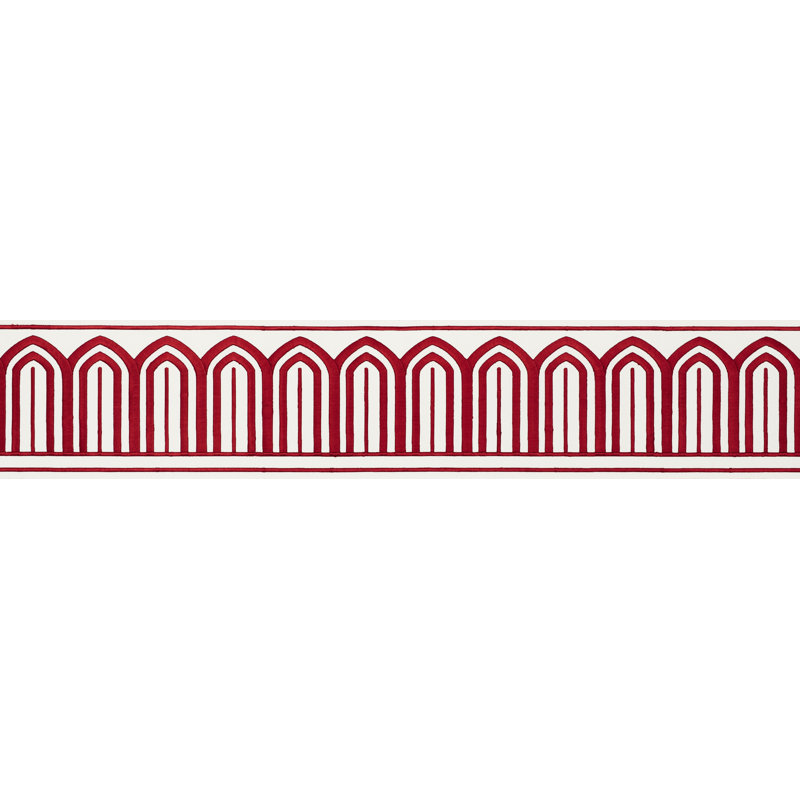 Ruban Schumacher x Miles Redd Arches, Rouge