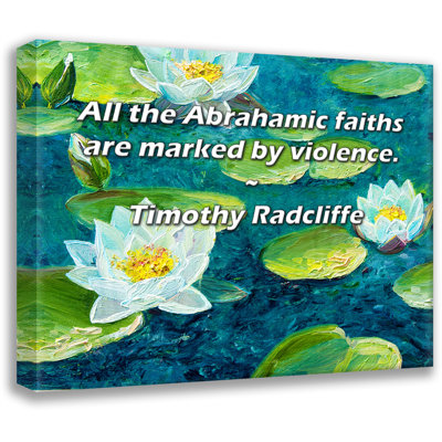Union Rustic Gallery Wrapped Canvas By Ron Fournier: "A dose of humility goes a long way in life and