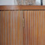 Armoire de rangement décorative, armoire d'appoint moderne avec tablettes réglables, buffet autoportant avec quatre portes, armoire décorative avec 4 portes pour le couloir du salon