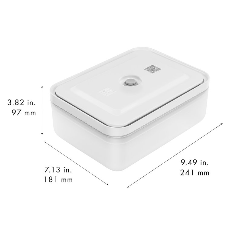 Fresh & Save Plastic Fridge Box 81.0881 oz. Food Storage Container