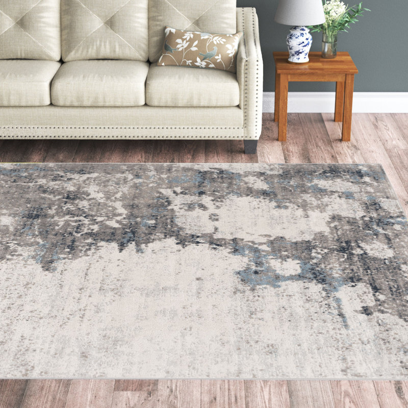 Jemison Abstract Indoor Rug, Rectangle 5'3" x 7'1"