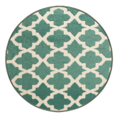Tapis vert en treillis lavable à la machine