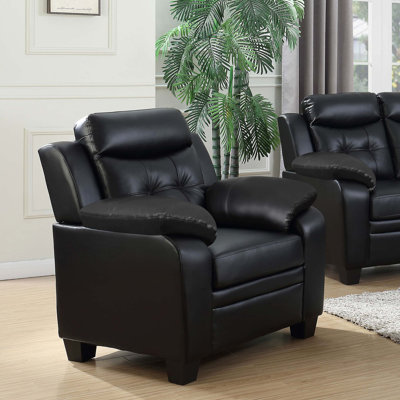 Fauteuil d'appoint rembourré et rembourré Winchell