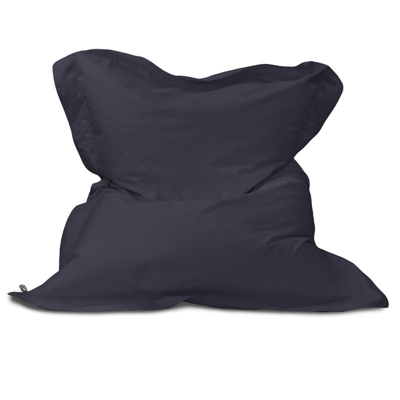 rucomfy Beanbags Giant Indoor/Outdoor Squashy Squarbie Bean Bag. Use as Cushion, Chair or Lounger. Water & UV Resistant 170 x 130cm