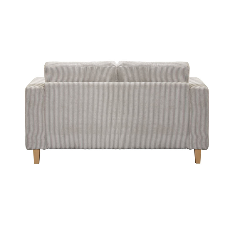 Ladarien Corner Sofa, Creme, Beech, Right Hand Facing