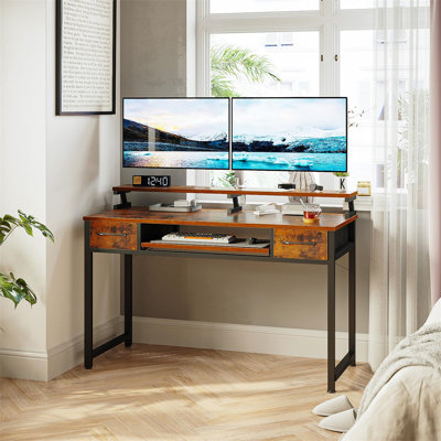 Cailaen Metal Base Computer Table