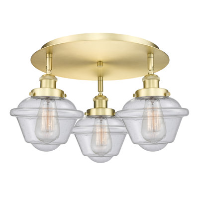 Grourke Glass Flush Mount