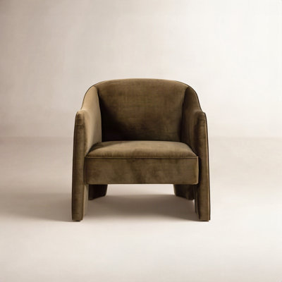 Velvet Barrel Chair