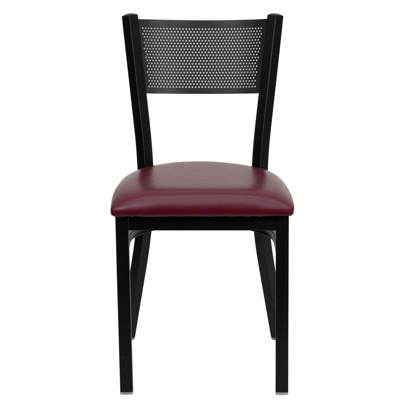 Chaise de restaurant en métal Victoria, Bourgogne