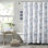 Casablanca Garden 100% Cotton Shower Curtain