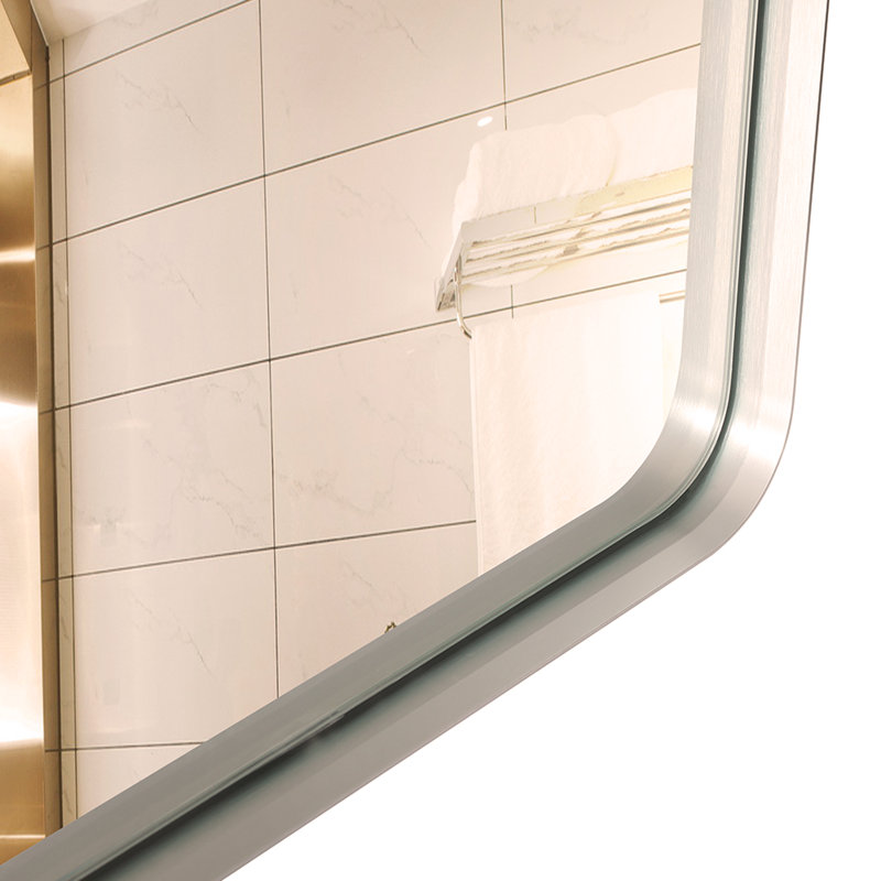 Miroir de salle de bain rectangulaire, 39,76 po x 29,92 po