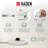 Haden Starbeck 1.7 Liter Stainless Steel Electric Water Kettle, White & Chrome-120011673