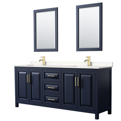 Daria 80'' W Double Vanity
