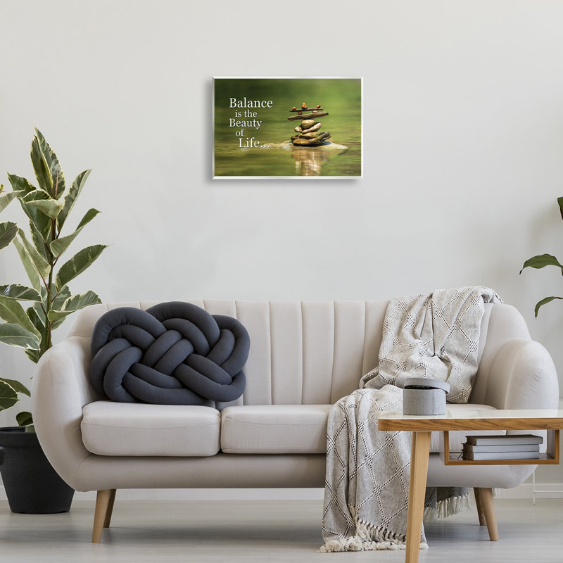 «Balance Is Beauty» par Susie Boyer, H 13 po x l 19 po