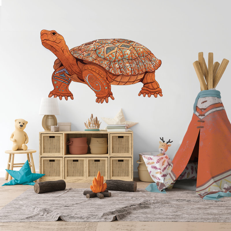 Animals Non-Wall Damaging Wall Decal, 20" H x 33.06" W