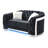 Micheal 94'' Velvet Sofa-89432667-125818217