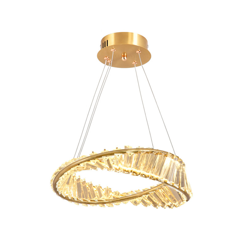 Achanti 1 - Light LED Chandelier, 115cm H x 40cm W x 40cm D