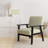 Tile Geometric - Upholstered Patterned Accent Arm Chair