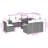  Garden Sofa Set Beige