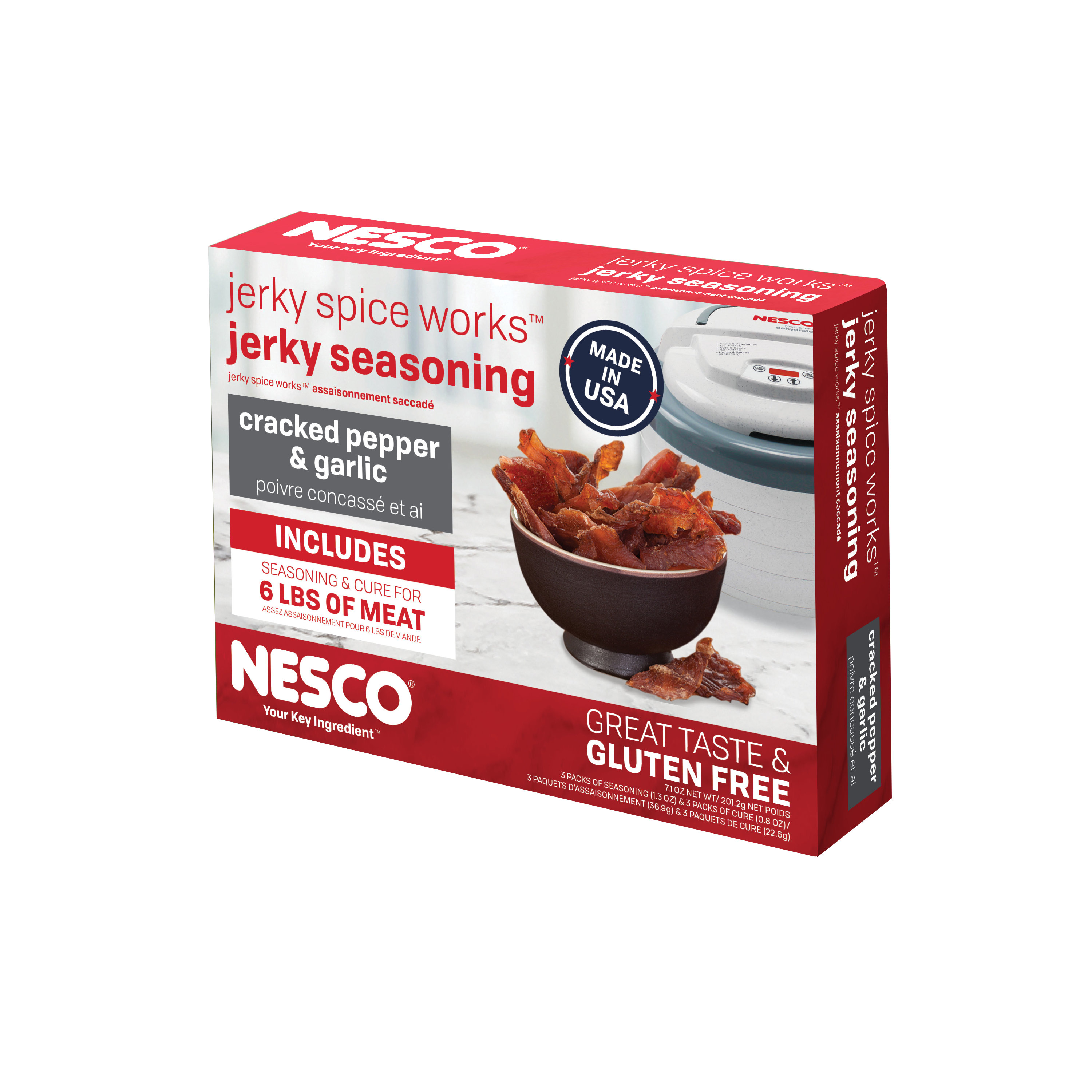 Nesco American Harvest Assorted 1 Boxed Jerky Seasoning/Cure Mix