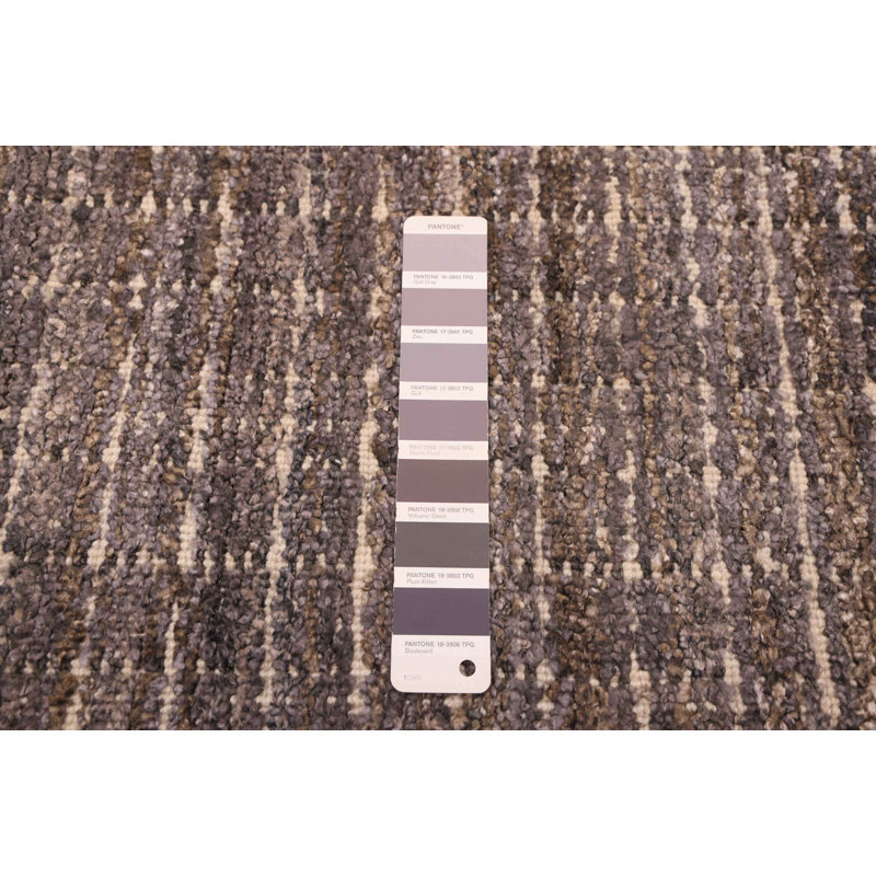 Tapis gris Ananda 8 pi 6 po x 11 pi 6 po