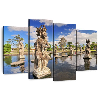 Adella Tirta Gangga Statues