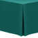 Ultimate Textile Fitted Polyester Tablecloth Rectangular Tables