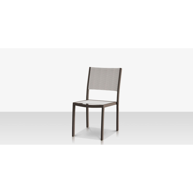 Chaise de salle à manger d'extérieur empilable Fusion