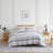 Coastal Stripes Down Alternative Oversized Comforter Set with Shams by Southshore Fine Linens-1154239119-1154239131