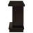 Fiona Cappuccino Engineered Wood Pedestal Console Table