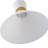 1-LED dimmable white glass pendant light