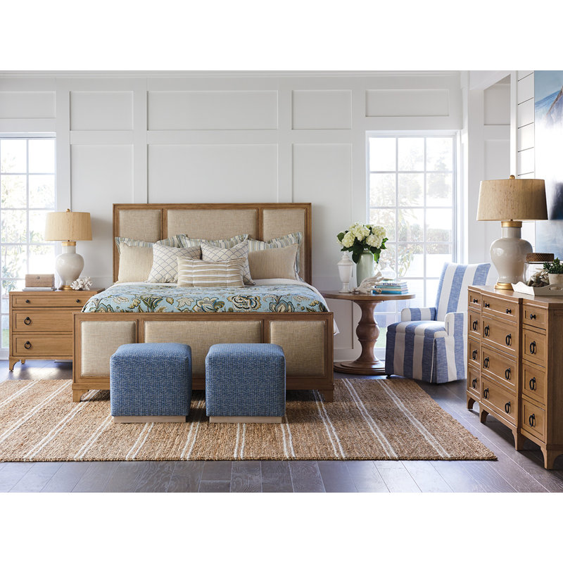 Ensemble de chambre à coucher configurable standard rembourré newport