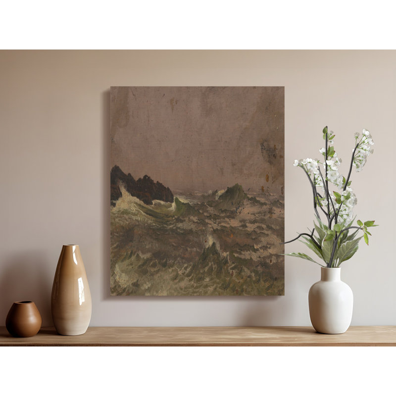 Curcio 1 Piece Wrapped Canvas Wall Art Set, 16x24