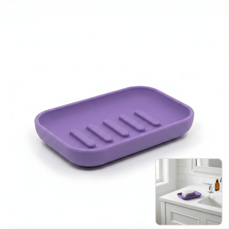 Alabaster Soap Dish, Royal (Purple)