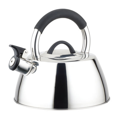 Buckingham Stainless Steel Stovetop Whistling Kettle Induction Compatible 2.6 Litres