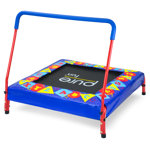 Preschool Jumper Kids 36" Trampoline with Handrail