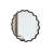 Solid Wood Wavy  Mirror Wall Decor 31" X 31" Modern Mirror Wall Decor For Bathroom, Bedroom, Living Room, Dining Room, Cloakroom, Entryway-1616619633-1616619634