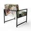 Arizona Desert Cactus II - Fauteuil rembourré rustique, fauteuil d'appoint de style occidental-1218076105