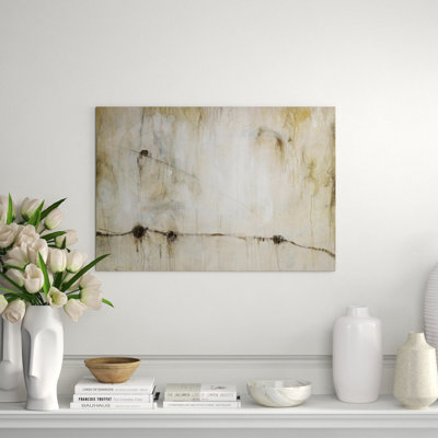 Blanc cassé - Peinture sur toile