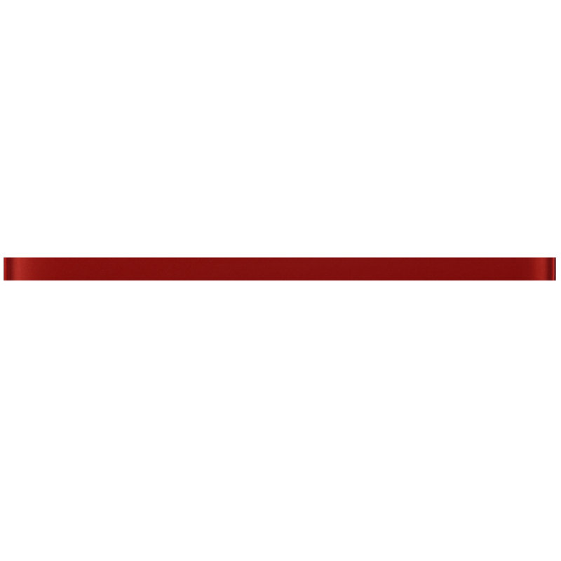 Carrelage en verre 12 "x 0,5", Rouge rubis