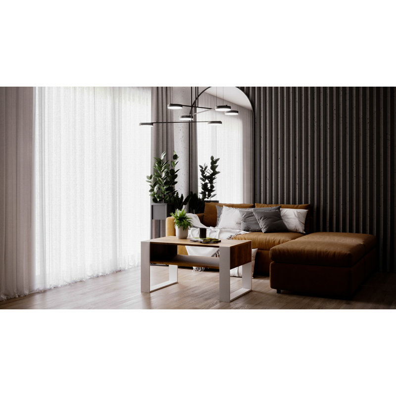 Lanfranca Sled Coffee Table with Storage