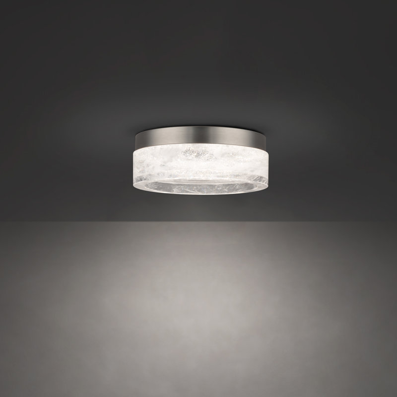 Melange 1 - Light LED Flush Mount, Brushed Nickel