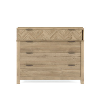 Garrison 4 - Drawer Solid Wood Dresser