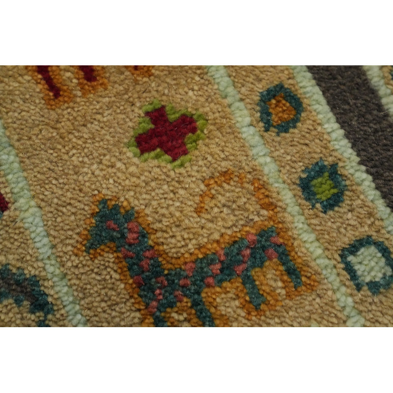 Tapis traditionnel animaux en laine Ziegler