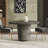 Brion 48" Indoor - Outdoor Patio Concrete Round Dining Table-106589067