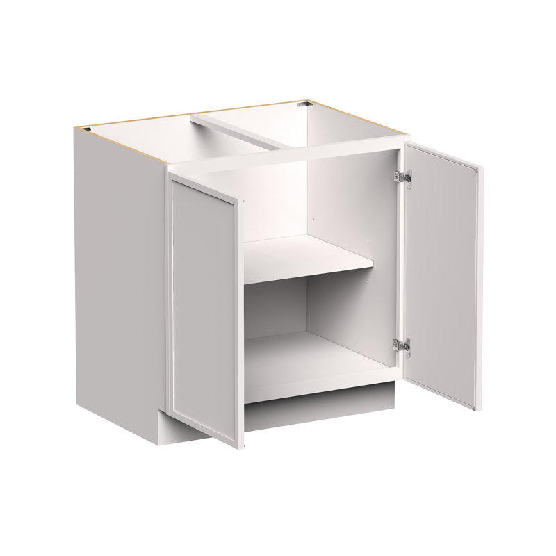 Armoire de cuisine à porte pleine grandeur L 33 po x P 24 po x H 34,5 po prête à assembler, 33"