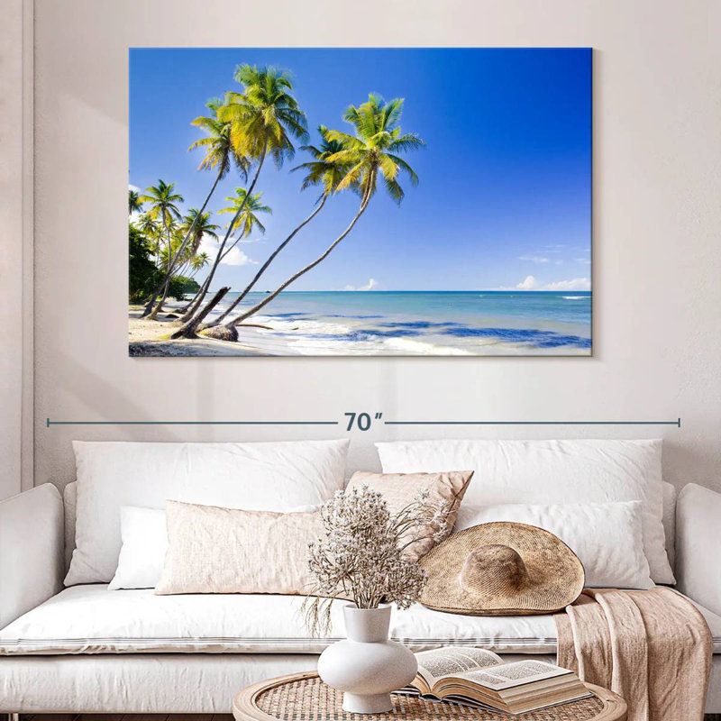 Gillard Trinidad Coast Palms, 34" H x 51" W