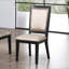Espresso, ensemble de chaises de salle à manger 2 pièces